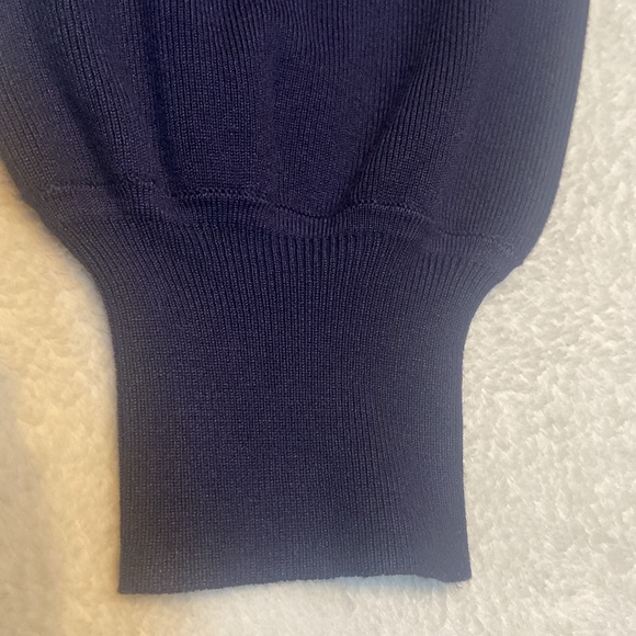 WHISPER KNIT by Louis Dell’Olio NWOT Size XL Navy Sweater - Picture 8 of 8